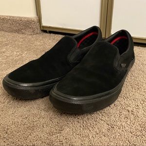 Black Casual Suede Vans